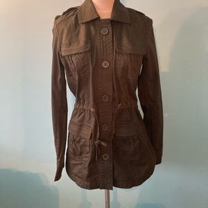 Olive green light jacket